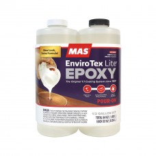 MAS ENVIROTEX LITE -ΥΓΡΟ ΓΥΑΛΙ POUR ON 64OZ (1/2 GAL)